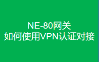 如何使用VPN进行认证对接