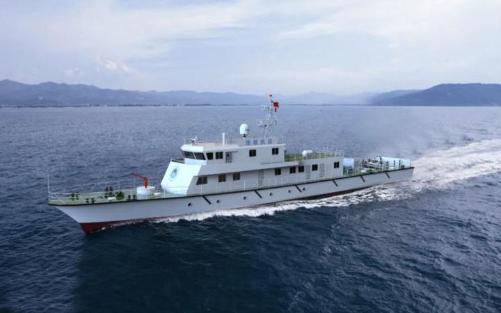 舟山渔政300吨邮政船采用蓝海卓越网关设备为用户提供上网服务